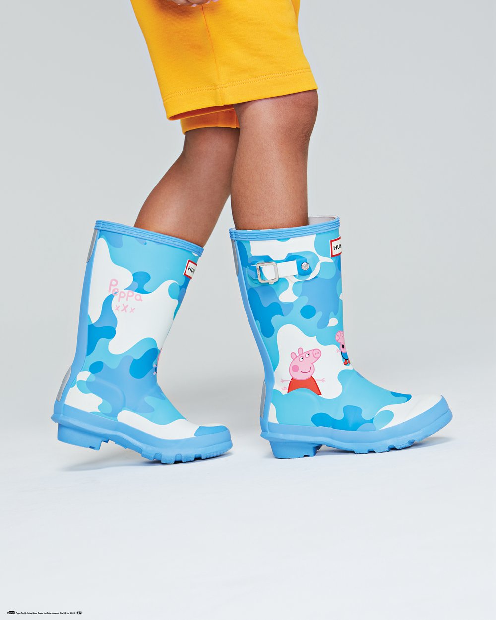 Kids Hunter Original Little Peppa Pig | Rain Boots Blue | NZ-71943-RZSH